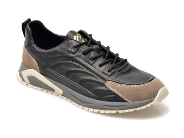 Comandă Încălțăminte Damă, la Reducere  Pantofi sport GRYXX negri, 21933, din piele naturala Branduri de top ✓