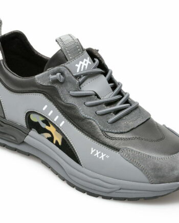 Comandă Încălțăminte Damă, la Reducere  Pantofi sport GRYXX negri, 2222, din piele naturala Branduri de top ✓