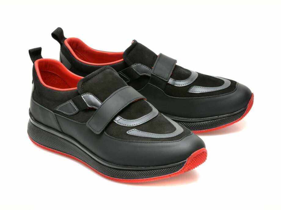 Comandă Încălțăminte Damă, la Reducere  Pantofi sport GRYXX negri, 250091, din piele naturala Branduri de top ✓
