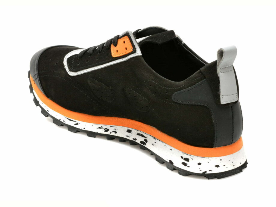 Comandă Încălțăminte Damă, la Reducere  Pantofi sport GRYXX negri, 254461, din nabuc Branduri de top ✓