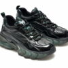 Comandă Încălțăminte Damă, la Reducere  Pantofi sport GRYXX negri, 68156, din material textil si piele naturala Branduri de top ✓