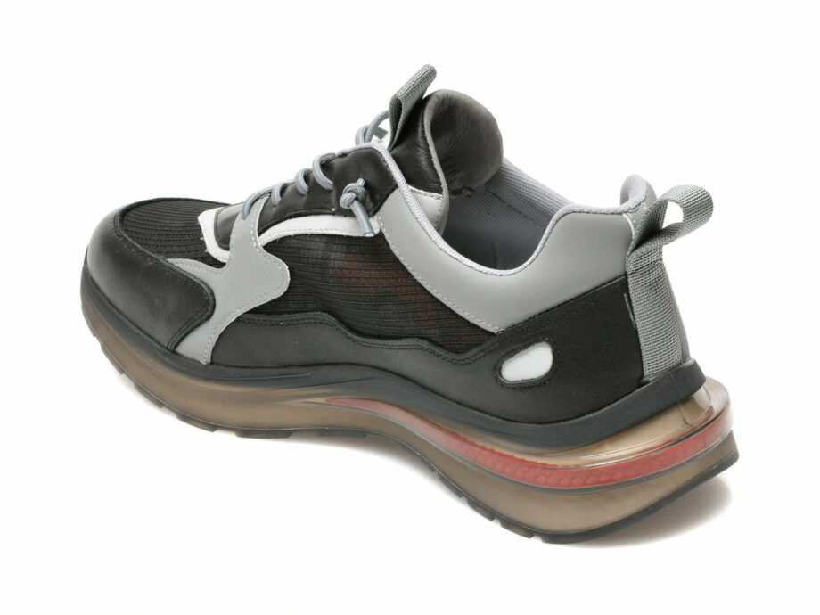 Comandă Încălțăminte Damă, la Reducere  Pantofi sport GRYXX negri, 9089, din material textil si piele naturala Branduri de top ✓