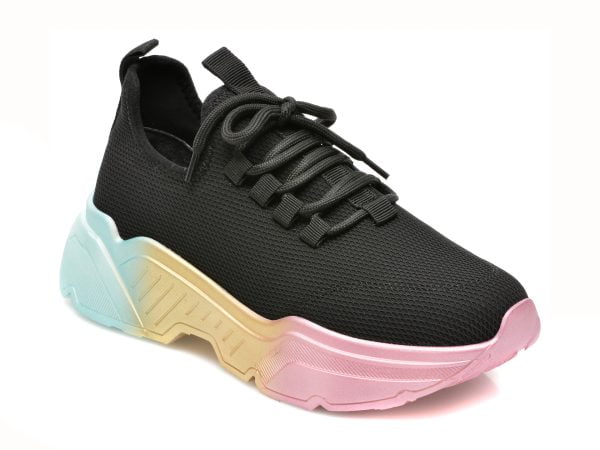 Comandă Încălțăminte Damă, la Reducere  Pantofi sport GRYXX negri, MO15851, din material textil Branduri de top ✓