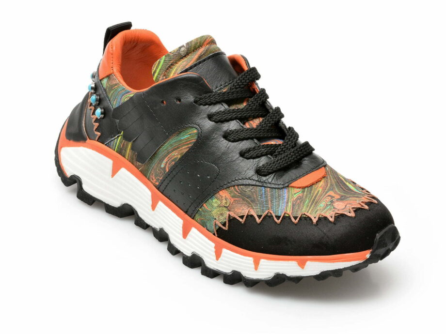 Comandă Încălțăminte Damă, la Reducere  Pantofi sport GRYXX negri, MO1781, din piele naturala Branduri de top ✓