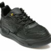 Comandă Încălțăminte Damă, la Reducere  Pantofi sport GRYXX negri, PM6562L, din material textil si piele ecologica Branduri de top ✓