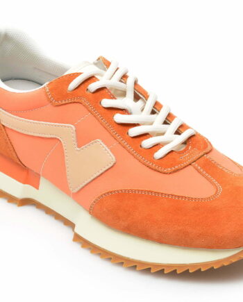 Comandă Încălțăminte Damă, la Reducere  Pantofi sport GRYXX portocalii, 202288, din material textil si piele naturala Branduri de top ✓