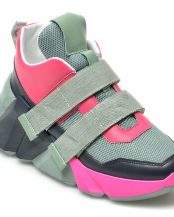 Comandă Încălțăminte Damă, la Reducere  Pantofi sport GRYXX verzi, MO1813, din material textil si piele ecologica Branduri de top ✓