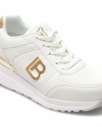 Comandă Încălțăminte Damă, la Reducere  Pantofi sport LAURA BIAGIOTTI albi, 7508, din piele ecologica Branduri de top ✓