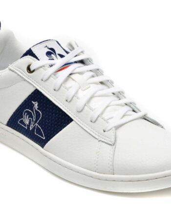Comandă Încălțăminte Damă, la Reducere  Pantofi sport LE COQ SPORTIF albi, 2210252, din piele naturala Branduri de top ✓