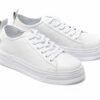 Comandă Încălțăminte Damă, la Reducere  Pantofi sport LIU JO albi, CLEO01, din piele naturala Branduri de top ✓