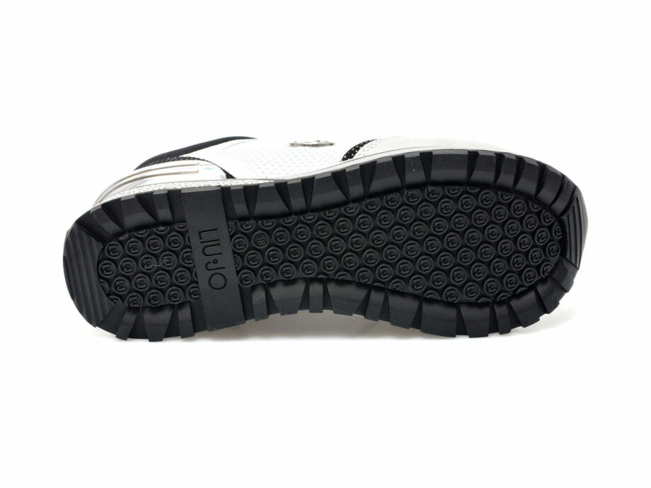 Comandă Încălțăminte Damă, la Reducere  Pantofi sport LIU JO albi, MAXWO33, din material textil si piele naturala Branduri de top ✓