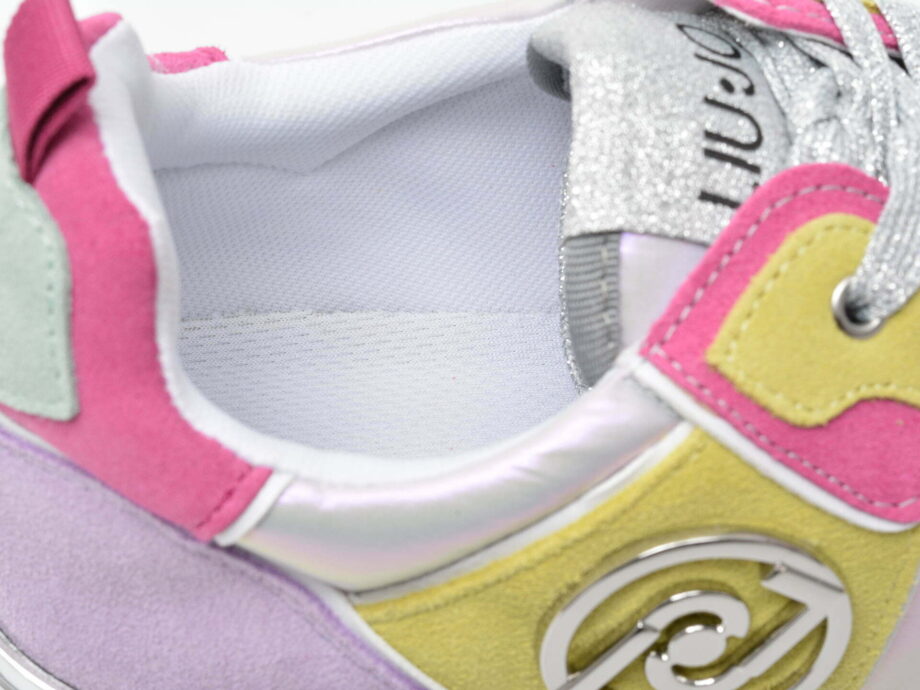 Comandă Încălțăminte Damă, la Reducere  Pantofi sport LIU JO multicolori, MAXWO24, din material textil si piele naturala Branduri de top ✓