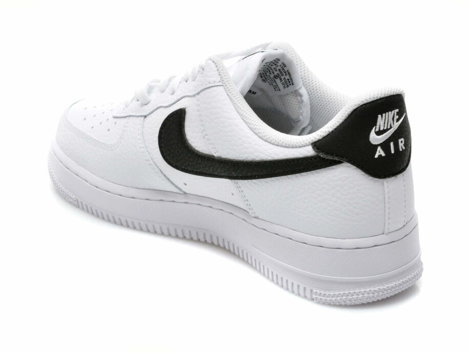 Comandă Încălțăminte Damă, la Reducere  Pantofi sport NIKE albi, AIR FORCE 1 07 AN21, din piele naturala Branduri de top ✓