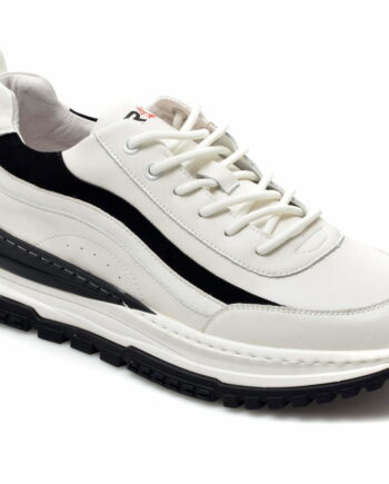 Comandă Încălțăminte Damă, la Reducere  Pantofi sport OTTER albi, T1689, din piele naturala Branduri de top ✓