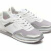 Comandă Încălțăminte Damă, la Reducere  Pantofi sport PEPE JEANS albi, LS31314, din material textil si piele ecologica Branduri de top ✓