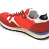 Comandă Încălțăminte Damă, la Reducere  Pantofi sport PEPE JEANS rosii, MS30806, din material textil si piele naturala Branduri de top ✓