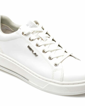 Comandă Încălțăminte Damă, la Reducere  Pantofi sport REPLAY albi, WZ2S09S, din piele ecologica Branduri de top ✓