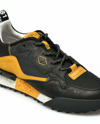 Comandă Încălțăminte Damă, la Reducere  Pantofi sport REPLAY negri, MS1P17L, din material textil si piele naturala Branduri de top ✓