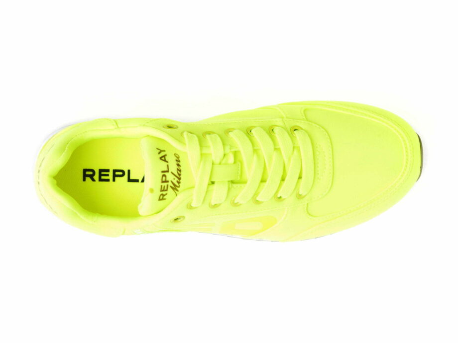 Comandă Încălțăminte Damă, la Reducere  Pantofi sport REPLAY verzi, WS6364T, din material textil Branduri de top ✓