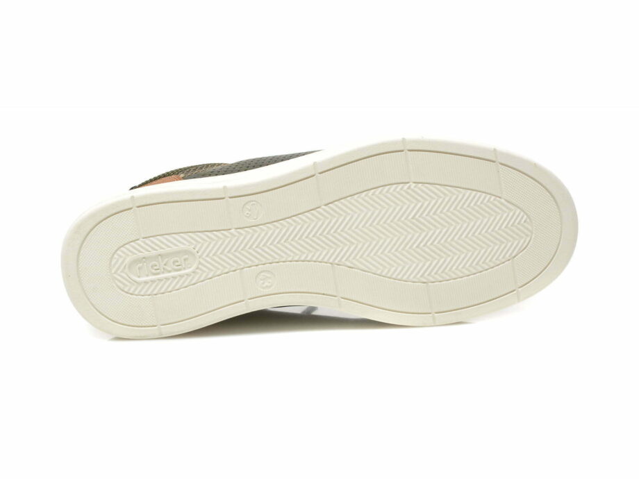 Comandă Încălțăminte Damă, la Reducere  Pantofi sport RIEKER kaki, B6322, din material textil Branduri de top ✓