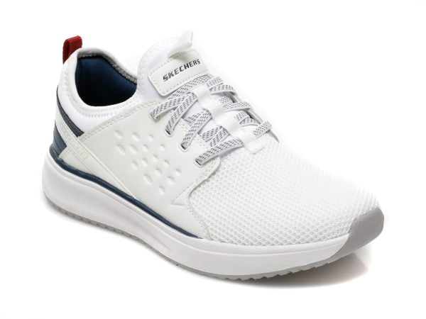 Comandă Încălțăminte Damă, la Reducere  Pantofi sport SKECHERS albi, CROWDER, din material textil Branduri de top ✓