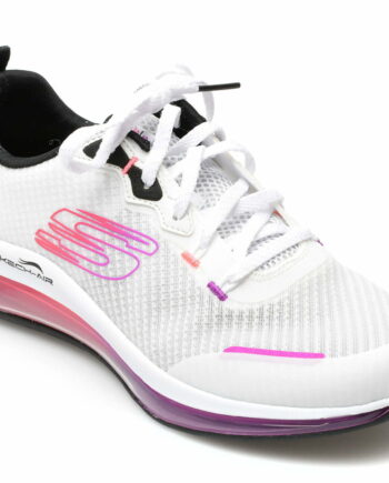 Comandă Încălțăminte Damă, la Reducere  Pantofi sport SKECHERS albi, SKECH-AIR ELEMENT 2, din material textil Branduri de top ✓