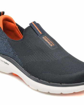 Comandă Încălțăminte Damă, la Reducere  Pantofi sport SKECHERS bleumarin, GO WALK 6, din material textil Branduri de top ✓