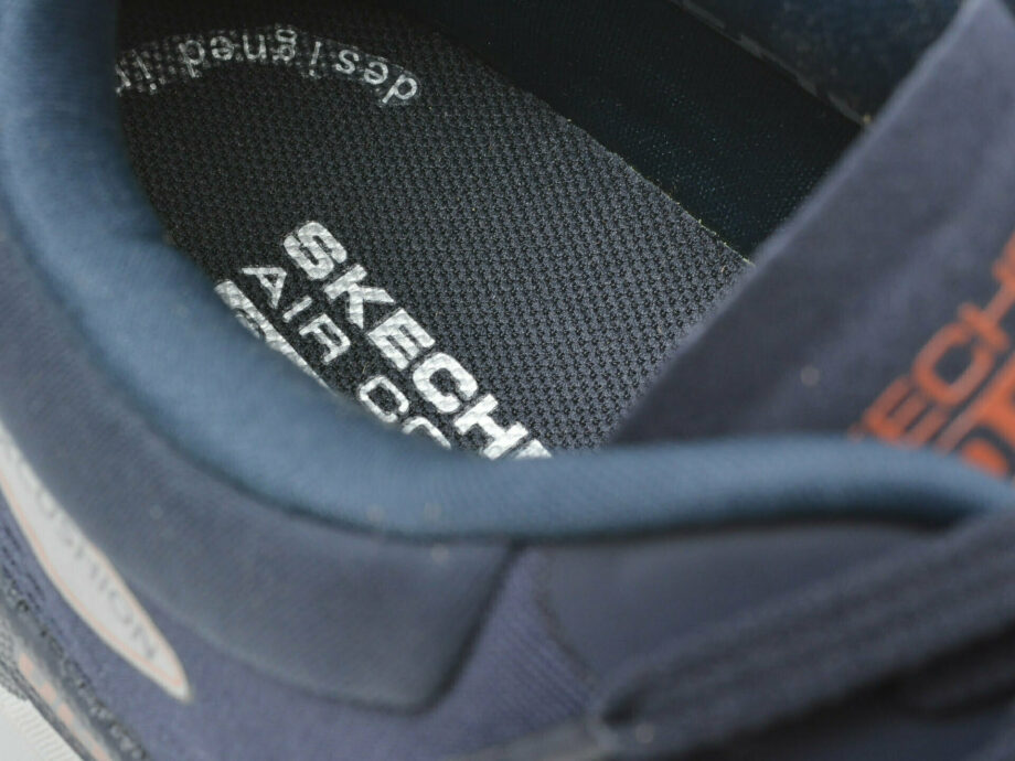 Comandă Încălțăminte Damă, la Reducere  Pantofi sport SKECHERS bleumarin, MAX CUSHIONING PREMIER, din material textil Branduri de top ✓