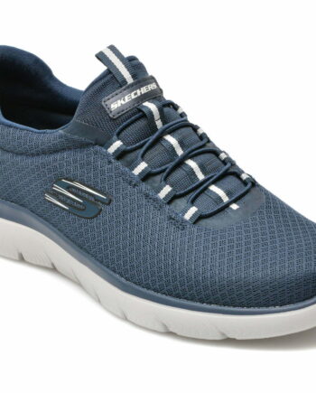 Comandă Încălțăminte Damă, la Reducere  Pantofi sport SKECHERS bleumarin, SUMMITS, din material textil Branduri de top ✓