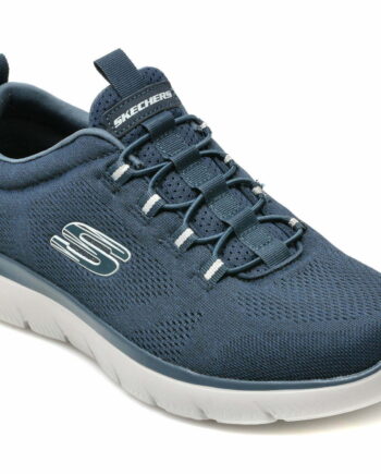 Comandă Încălțăminte Damă, la Reducere  Pantofi sport SKECHERS bleumarin, SUMMITS, din material textil Branduri de top ✓