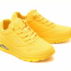 Comandă Încălțăminte Damă, la Reducere  Pantofi sport SKECHERS galbeni, UNO, din piele ecologica Branduri de top ✓