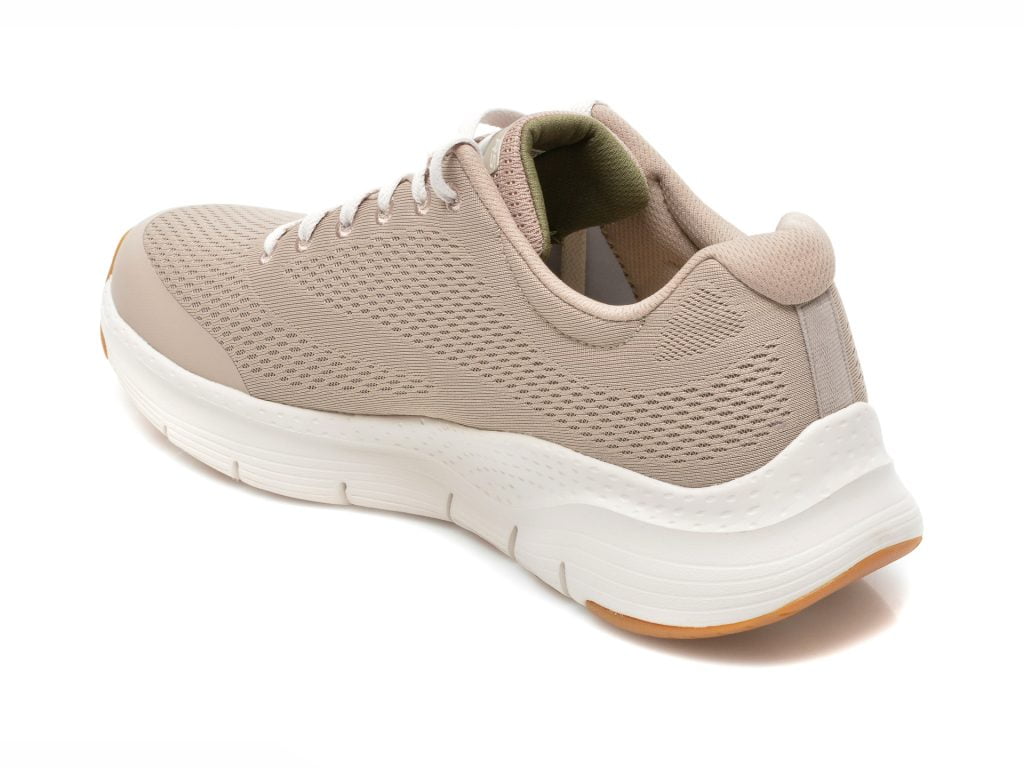 Comandă Încălțăminte Damă, la Reducere  Pantofi sport SKECHERS gri, ARCH FIT, din material textil Branduri de top ✓