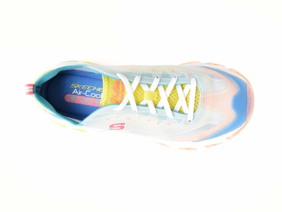 Comandă Încălțăminte Damă, la Reducere  Pantofi sport SKECHERS multicolori, D LITES, din material textil Branduri de top ✓