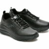 Comandă Încălțăminte Damă, la Reducere  Pantofi sport SKECHERS negri, FASHION FIT, din piele naturala Branduri de top ✓