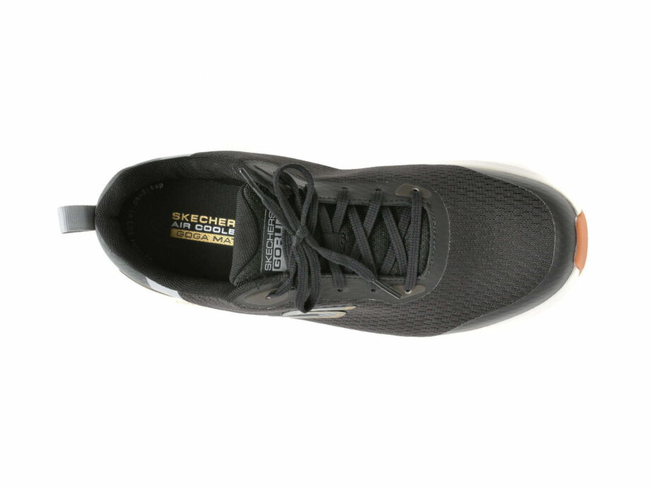 Comandă Încălțăminte Damă, la Reducere  Pantofi sport SKECHERS negri, GO RUN ELEVATE, din material textil Branduri de top ✓