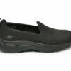 Comandă Încălțăminte Damă, la Reducere  Pantofi sport SKECHERS negri, GO WALK ARCH FIT, din material textil Branduri de top ✓