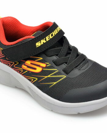 Comandă Încălțăminte Damă, la Reducere  Pantofi sport SKECHERS negri, MICROSPEC, din material textil Branduri de top ✓