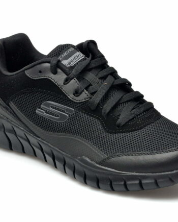 Comandă Încălțăminte Damă, la Reducere  Pantofi sport SKECHERS negri, OVERHAUL, din material textil Branduri de top ✓