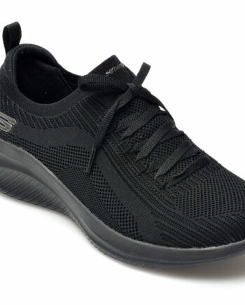 Comandă Încălțăminte Damă, la Reducere  Pantofi sport SKECHERS negri, ULTRA FLEX 3, din material textil Branduri de top ✓