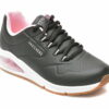 Comandă Încălțăminte Damă, la Reducere  Pantofi sport SKECHERS negri, UNO 2, din piele ecologica Branduri de top ✓