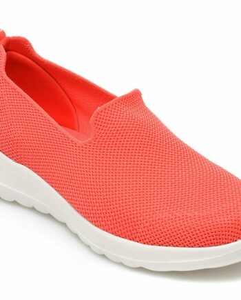 Comandă Încălțăminte Damă, la Reducere  Pantofi sport SKECHERS portocalii, GO WALK JOY, din material textil Branduri de top ✓