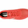 Comandă Încălțăminte Damă, la Reducere  Pantofi sport SKECHERS rosii, ARCH FIT, din material textil Branduri de top ✓