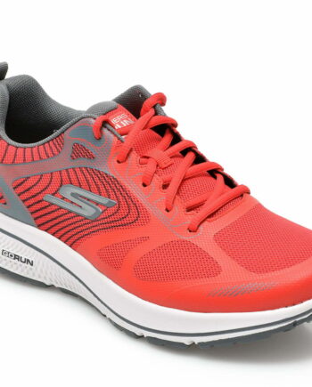 Comandă Încălțăminte Damă, la Reducere  Pantofi sport SKECHERS rosii, GO RUN CONSISTENT, din material textil Branduri de top ✓