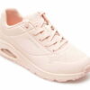 Comandă Încălțăminte Damă, la Reducere  Pantofi sport SKECHERS roz, UNO, din piele ecologica Branduri de top ✓