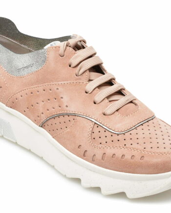 Comandă Încălțăminte Damă, la Reducere  Pantofi STONEFLY roz, SPOCK14, din piele intoarsa Branduri de top ✓