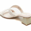 Comandă Încălțăminte Damă, la Reducere  Papuci ALDO albi, DIAMINA110, din piele ecologica Branduri de top ✓