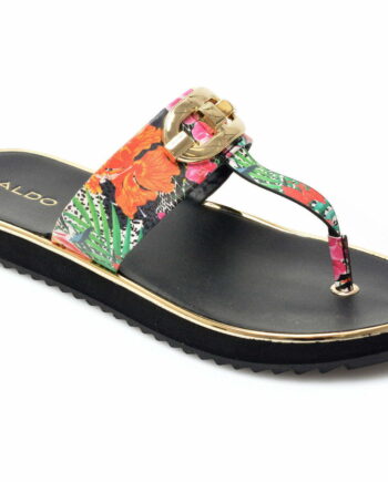Comandă Încălțăminte Damă, la Reducere  Papuci ALDO multicolori, SEARENE960, din piele ecologica Branduri de top ✓