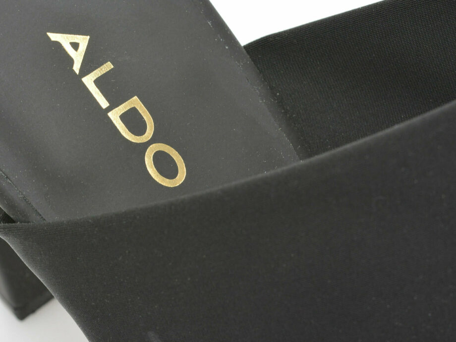 Comandă Încălțăminte Damă, la Reducere  Papuci ALDO negre, MEATHA001, din material textil Branduri de top ✓