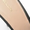 Comandă Încălțăminte Damă, la Reducere  Papuci ALDO negri, CUBETTO001, din piele naturala Branduri de top ✓