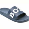 Comandă Încălțăminte Damă, la Reducere  Papuci HUGO BOSS bleumarin, 1247, din pvc Branduri de top ✓